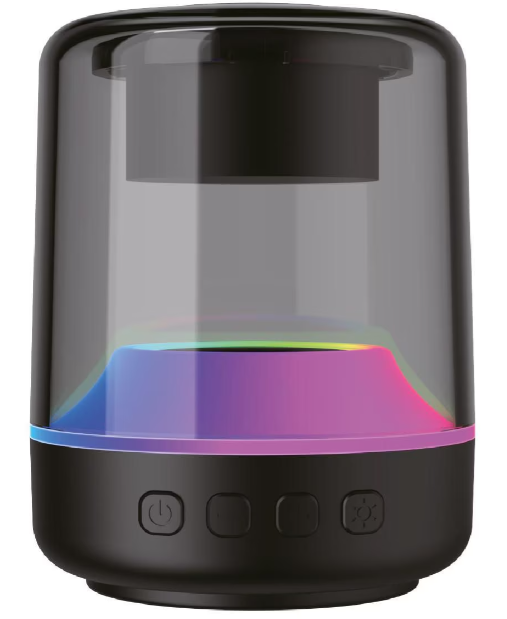 Bocina portátil Rainbow Speaker alámbrica e inalámbrica