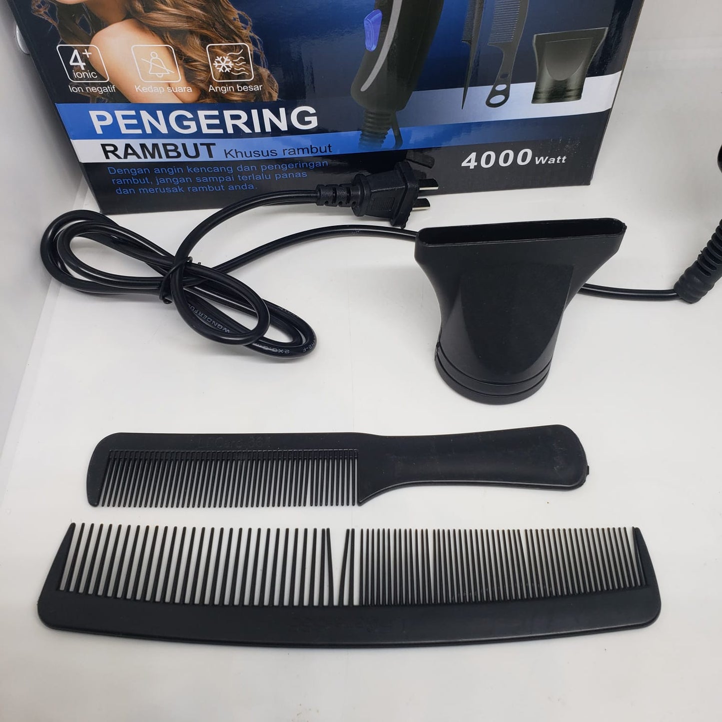 SECADORA DE CABELLO PROFESIONAL 4000W