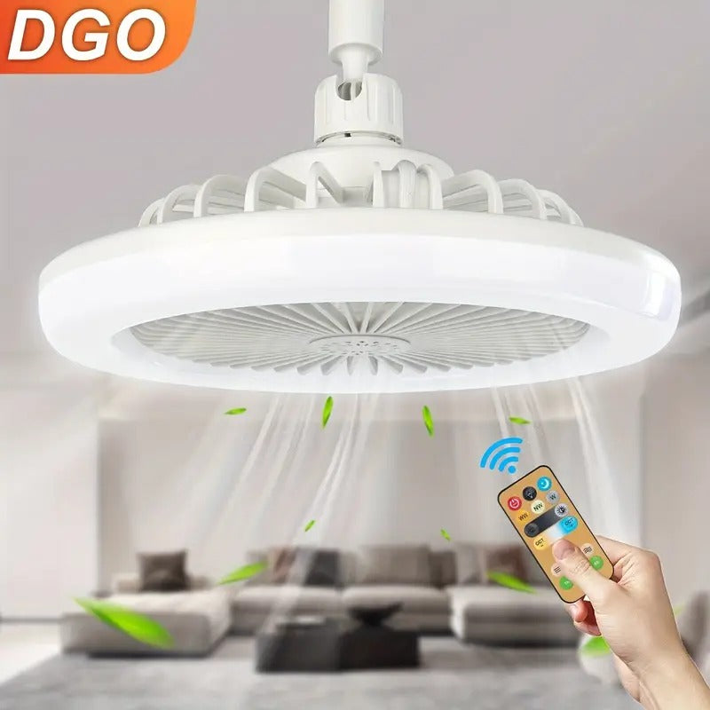 FOCO LAMPARA LED DE TECHO CON VENTILADOR