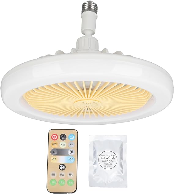 FOCO LAMPARA LED DE TECHO CON VENTILADOR