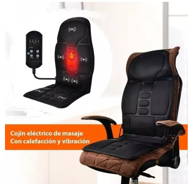 Cojín Respaldo Masajeador Sillón Auto